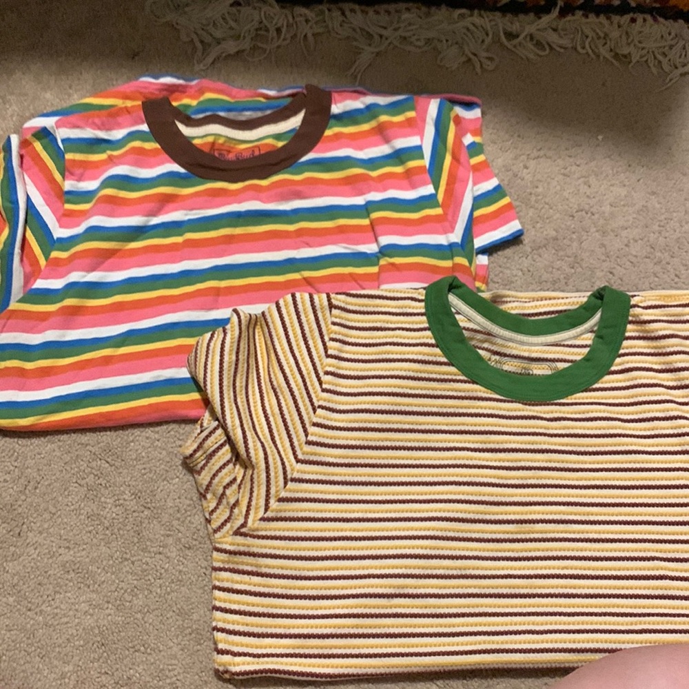 BIG BUD PRESS UNISEX TSHIRTS STRIPED